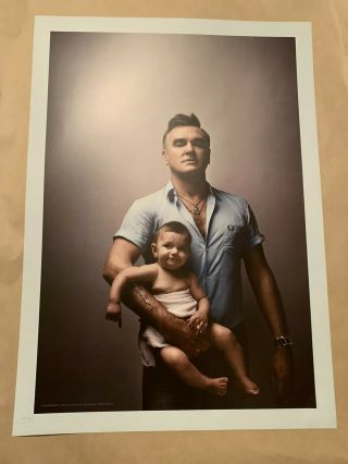 Morrissey Years Of Refusal Poster Numbered Print.  The Smiths