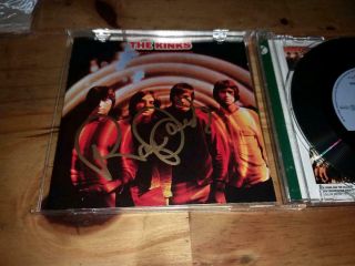 The Kinks Signed Cd Ray Davies The Who Led Zeppelin Beatles Rolling Stones