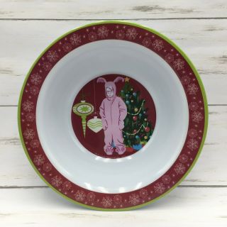 2011 KCare A Christmas Story Plastic Bowl - Ralphie in Pink Bunny Suit 2