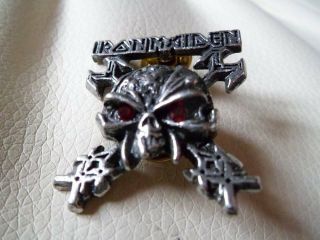 Iron Maiden - Final Frontier - Pewter Pin Badge