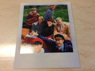 Bts Group [ Young Forever Official Polaroid Photocard ] Special Album /new/,  Gft