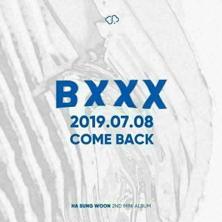 Sjmusic [ha Sungwoon] 2nd Mini Album " Bxxx " Cd,  Card,  Etc,  Poster,