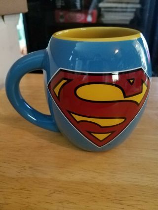 Tm & Dc Comics Superman Man Of Steel Oversized Coffee Mug