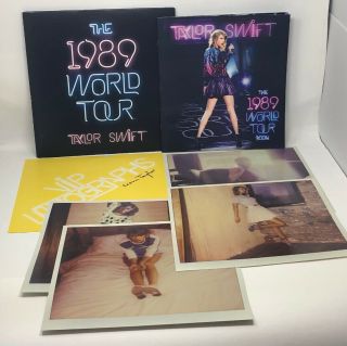 Taylor Swift The 1989 World Tour Book 3d Hologram Concert & Litho Photographs