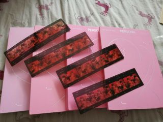 Bts Bangtan Boys Map Of The Soul : Persona Cd Photobook Complete 1 2 3 4 Albums