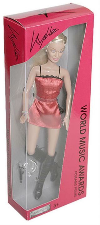 Kylie Minogue World Music Awards 12 " Doll Figure Ultra Rare A10