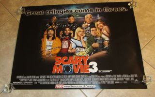 Scary Movie 3 Movie Poster Charlie Sheen,  Leslie Nielson,  Denise Richards