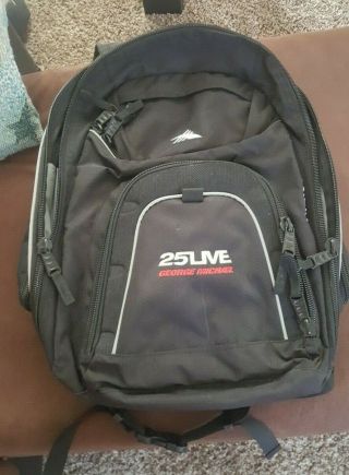 George Michael 25 Live Promotional Backpack Rare