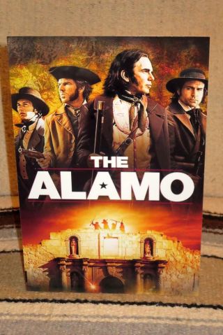 " The Alamo " With Billy Bob Thornton Movie Poster Tabletop Display Standee 8.  5