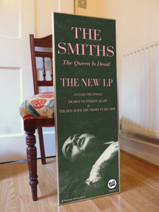 The Smiths The Queen Is Dead Promo Poster,  Morrissey,  The Cure Advert