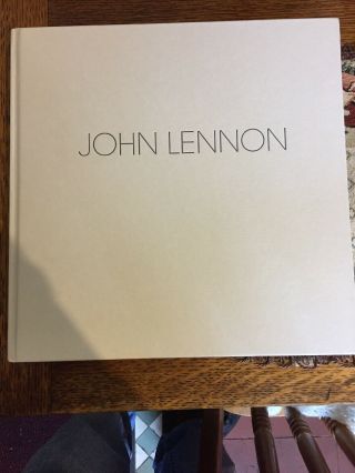 John Lennon Box Of Vision Book & Catalography