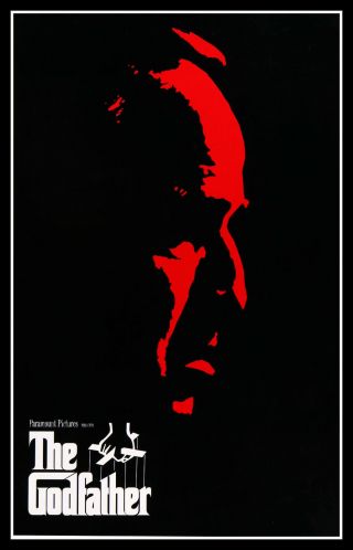 The Godfather Fridge Magnet 6x8 Magnetic Movies Poster Marlon Brando