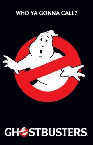 Ghostbusters Poster " Licensed " Who Ya Gonna Call?  61 Cm X 91.  5 Cm