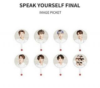 Bts World Tour Speak Yourself {the Final} Official Md/goods: Image Picket