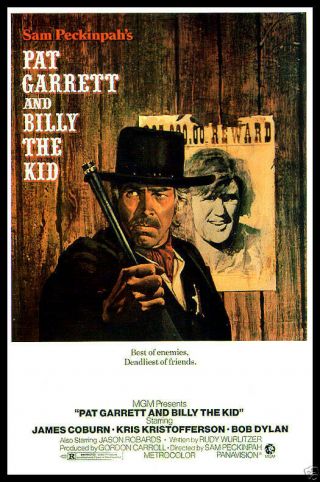 Pat Garrett And Billy The Kid Fridge Magnet 6x8 James Coburn Movie Poster