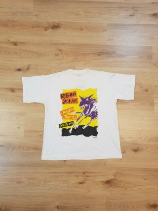 Rolling Stones - Urban Jungle T Shirt.  1990 European Tour - Size L