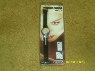 Madonna 1990 Watch - In Blister Pack - - Blonde Ambition Tour - - Nelsonic Lcd