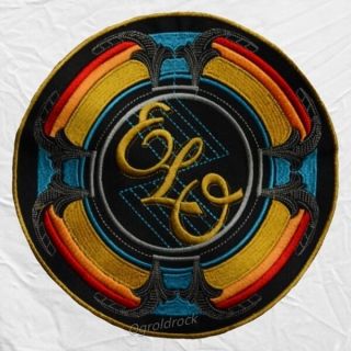 Elo World Record Logo Embroidered Big Patch Electric Light Orchestra Lynne