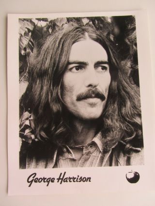 The Beatles 1973 George Harrison Apple Promo Photograph