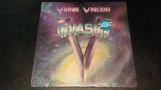 Kiss Vinnie Vincent Invasion: All Systems Go Vinyl Record Lp (and)