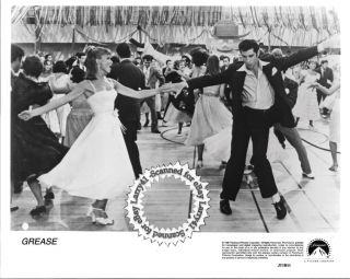Dancing John Travolta Olivia Newton - John Biggest Musical Ever Still Grease (1978