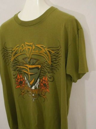Vtg Eagles Hell Freezes Over 1994 World Tour Concert Shirt Graphic T Giant XL 4
