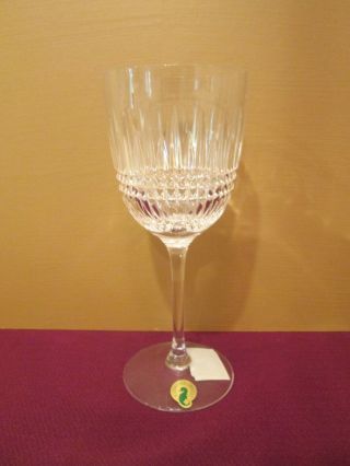 Waterford Lismore Diamond Red Wine / Goblet - 8 " X 3 1/4 " 0105a