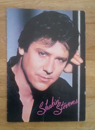 Shakin Stevens 1983 Tour Programme Book