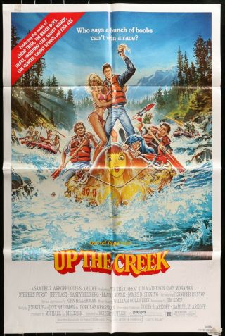 Authentic Up The Creek 1984 Tim Matheson Ff 1 - Sheet Movie Poster 27/41