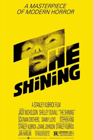 The Shining Movie Poster - Jack Nicholson : 12 " X 18 " : Regal Ltd Edition 2013