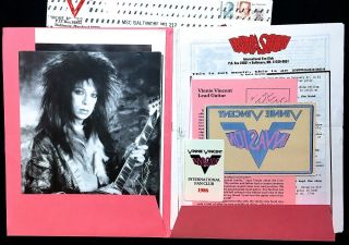 Kiss/vinnie Vincent Invasion 1986 Fan Club Kit Complete/mint Rare - Slaughter