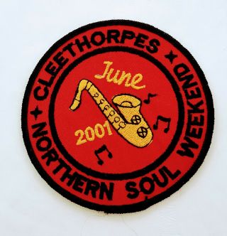 Rare ♧northern Soul♧patch - Cleethorpes Weekender June 2001