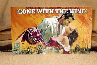 Gone With The Wind - Movie Poster Tabletop Display Standee 10 3/4 " Long