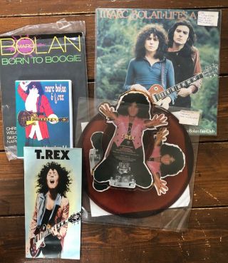 Marc Bolan Its A Gas,  Born To Boogie,  Marc On Wax Bundle T Rex