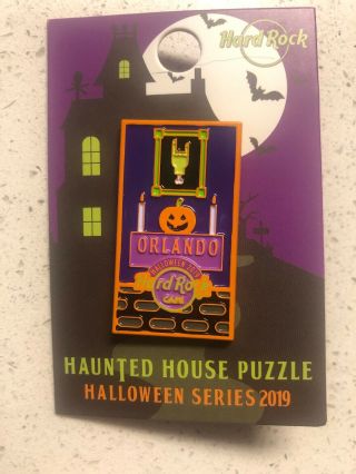 Hard Rock Cafe Orlando 2019 Halloween Series Haunted House Pin