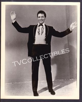 8x10 Photo Actor Singer Elvis Presley Black Spanish Suit