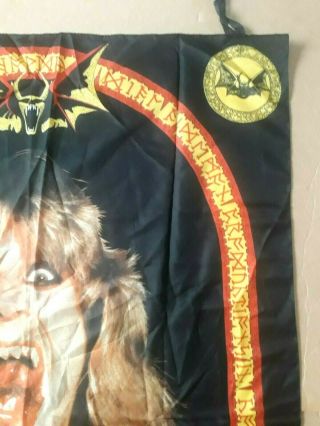 Ozzy Osbourne Speak of the Devil Vintage 1980 ' s 29 x 42 Textile Banner Flag 3