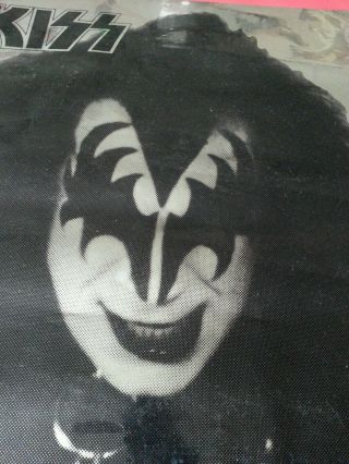 Kiss poster Mylar Gene Simmons solo 2