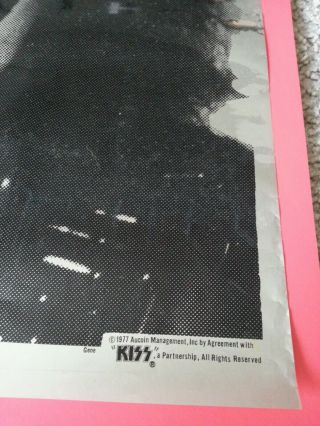 Kiss poster Mylar Gene Simmons solo 3