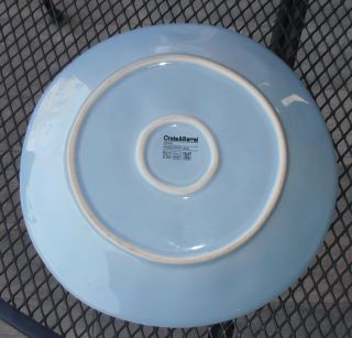 Marin Blue by Crate & Barrel DINNER PLATE 10 5/8 