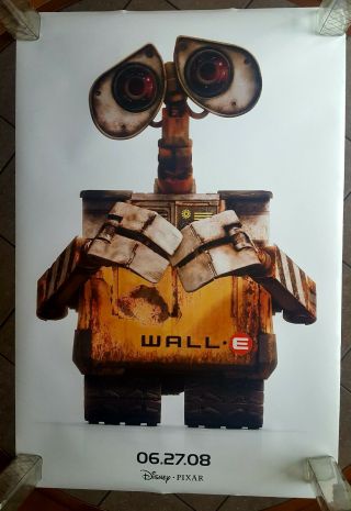 Disney - Pixar Wall - E Double - Sided 27x40 Movie Poster