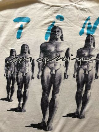 David Bowie - - Tin Machine - - 1991 - - Vintage Tour T - Shirt