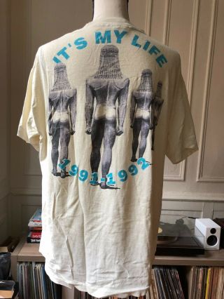 DAVID BOWIE - - Tin Machine - - 1991 - - Vintage Tour T - Shirt 7