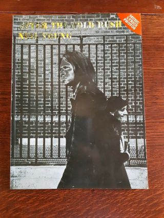 Neil Young : After The Gold Rush,  Song Book Vintage With Photos