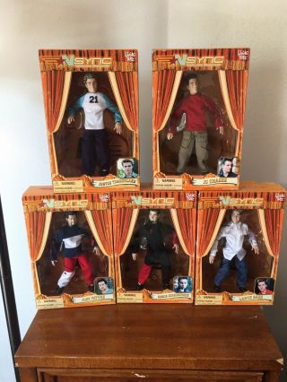 Living Toys Nsync Collectible Marionette Figures Complete Set
