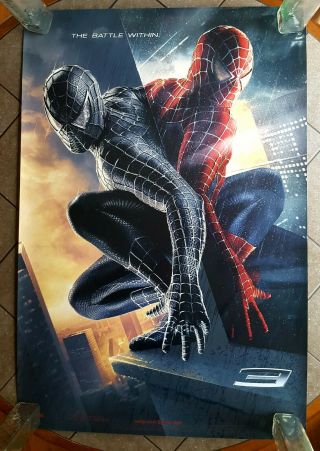 Spider - Man 3 (2007) Double - Sided 27x40 Movie Poster