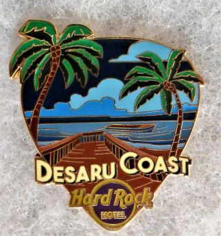 Hard Rock Hotel Desaru Coast Greetings From Guitar Pick Series Pin 100830