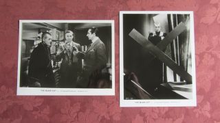 The Black Cat - (1934) - 2 Dupe B/w 8x10 Stills Karloff / Lugosi Classic