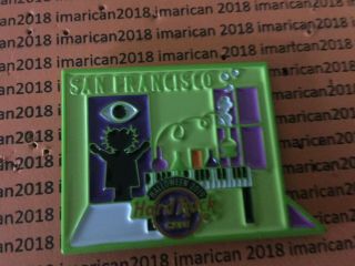 Hard Rock San Francisco Halloween Puzzle Pin With Back Card