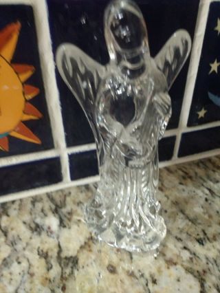 Waterford Crystal Angel 6 " Nativity Deco Christmas Glass